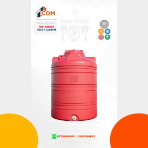 Cuve &agrave; eau Tank Ivoire- REF 1000Eco