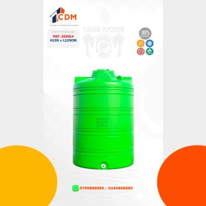Cuve &agrave; eau Tank Ivoire- REF 2000V
