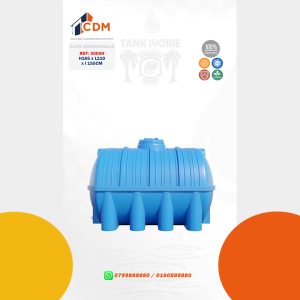 Cuve horizontale Tank Ivoire- REF 3000H