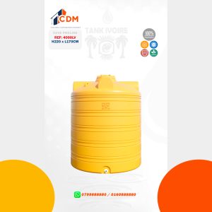 Cuve &agrave; eau Tank Ivoire- REF 4000V
