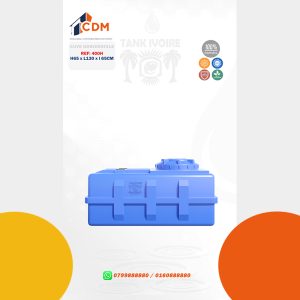 Cuve horizontale Tank Ivoire- REF 400H