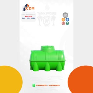 Cuve horizontale Tank Ivoire- REF 500H